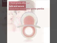 Makanan Kelas buatan tangan Silikon Teething Octopus Toy 40 Gram