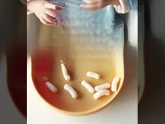 Pink Childrens Tray Piring sendok dan mangkuk dengan kompartemen